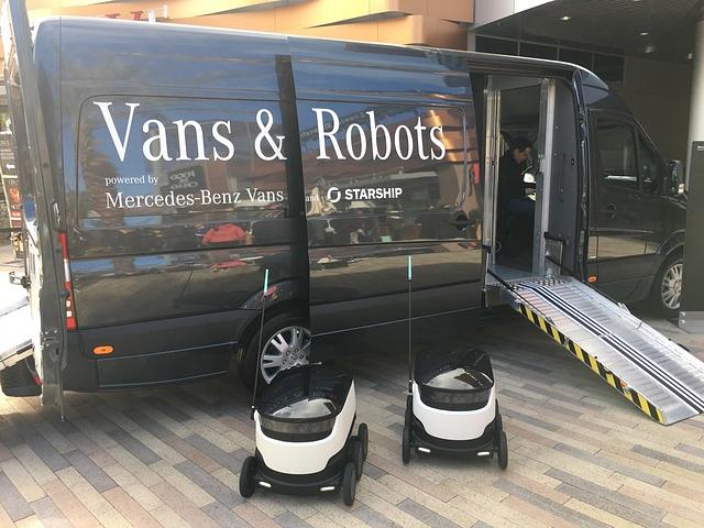 Transporter-Branche - Wenn der Post-Roboter zweimal klingelt