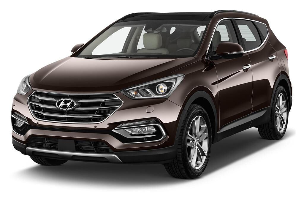Hyundai Santa Fe (Baujahr 2016) Premium 5 Türen seitlich vorne