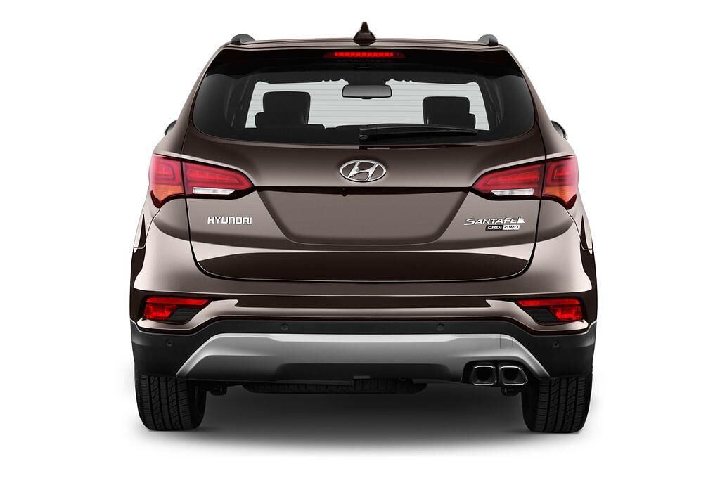 Hyundai Santa Fe (Baujahr 2016) Premium 5 Türen Heckansicht