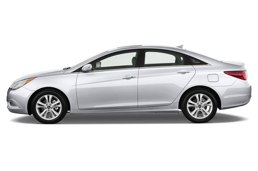 Hyundai Sonata (Baujahr 2010) Comfort 4 Türen Seitenansicht