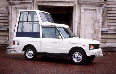 Range Rover Papamobil