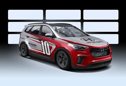 Hyundai Santa-Fast - Das SUV für die Rennstrecke