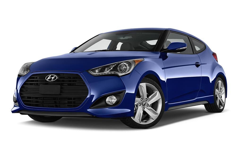 Hyundai Veloster (Baujahr 2013) Turbo 3 Türen seitlich vorne mit Felge