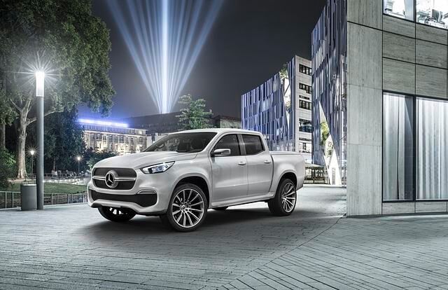 Technisch ist der Mercedes Pick-up mit dem Nissan Navara verwandt, auch wenn man darüber in Stuttgart nicht gerne spricht