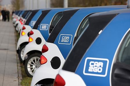Daimlers car2go bietet in Ulm Alternativen zum eigenen 
Auto.