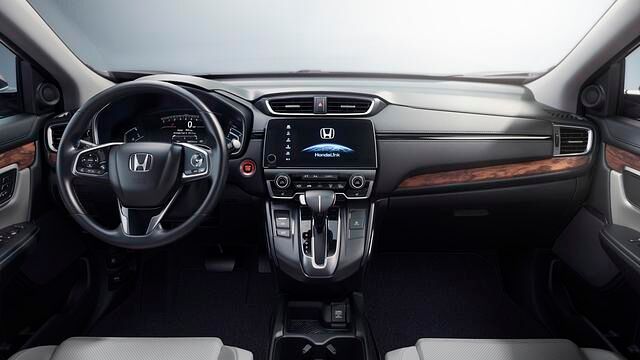 Deutlich aufgeräumter: Das Cockpit der US-Version des neuen Honda CR-V