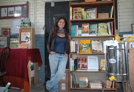 Melissa Hardy an der BioFuel Oasis in Berkeley