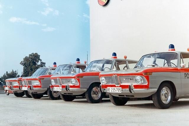 BMW 2000 und 2000 TI als Polizeifahrzeuge der Stadt Bern ab1966