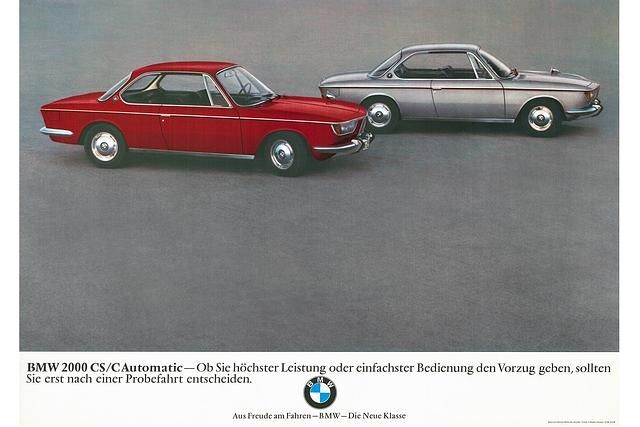 BMW 2000 CS bzw 2000 C Automatic 1966