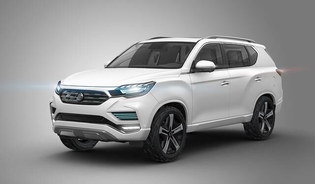 Im Detail wirkt der Ssangyong LIV-2 noch etwas futuristisch, doch insgesamt handelt es sich um einen bereits seriennahen Entwurf