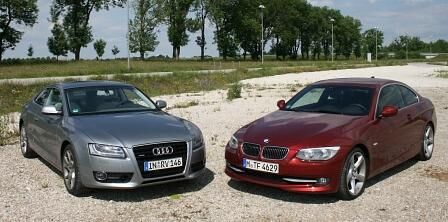 Audi A5 - BMW 3er Coupé