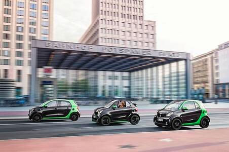 Neuer Elektro-Smart - Erstmals zu dritt Neuer Elektro-Smart - Erstmals zu dritt