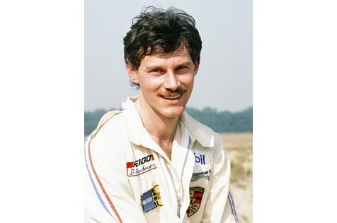 Dieter Röscheisen als junger Rallye-Fahrer