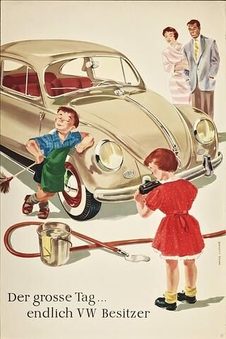 VW-Werbung 1953