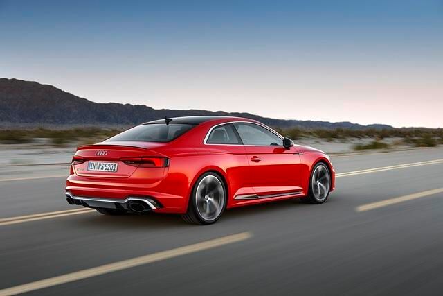 In 3,9 Sekunden soll der neue RS5 aus dem Stand auf Tempo 100 stürmen