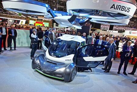 Airbus-Studie Pop.up auf dem Genfer Auto Salon - Flieg, Auto, flieg!