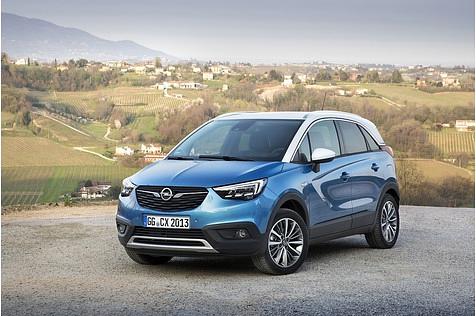 Der neue Opel Crossland X 1.2 Turbo ist 187 km/h schnell.