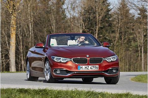Das BMW 430i Cabrio ist etwas komfortabler abgestimmt als das Coupé