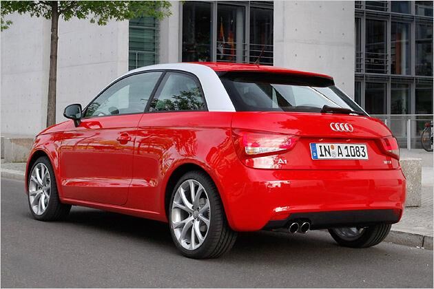 Der A1 wird zunächst ausschließlich als Dreitürer mit coupéhaftem Heck angeboten - ein Sportback soll aber folgen
