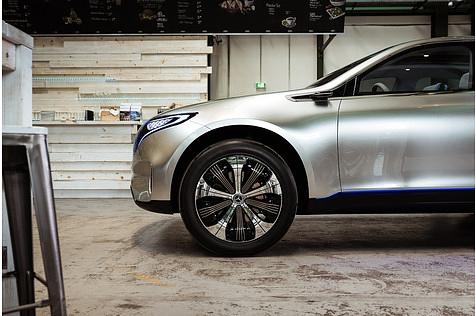 Mercedes Concept EQ - mächtige 21-Zöller