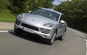 Porsche Cayenne Diesel - Rudolf, das Renntier