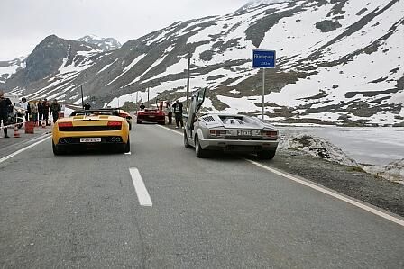 Lamborghini-Treffen 2010 Sankt Moritz