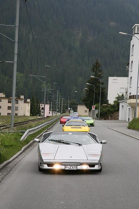 Lamborghini-Treffen 2010 Sankt Moritz
