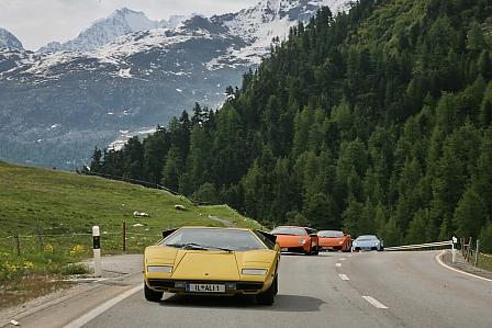 Lamborghini-Treffen 2010 Sankt Moritz