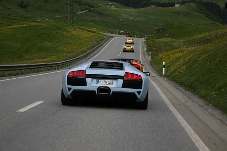 Lamborghini-Treffen 2010 Sankt Moritz
