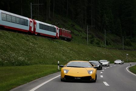 Lamborghini-Treffen 2010 Sankt Moritz