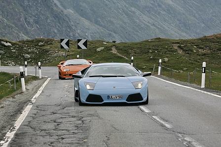 Lamborghini-Treffen 2010 Sankt Moritz
