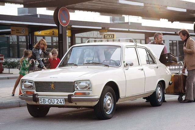 Peugeot 504 Taxi, 1974