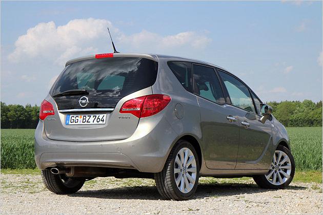 Der Meriva gehört zu den beliebtesten Minivans
