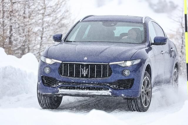 Fahrbericht: Maserati Levante  - Passt auch auf Eis