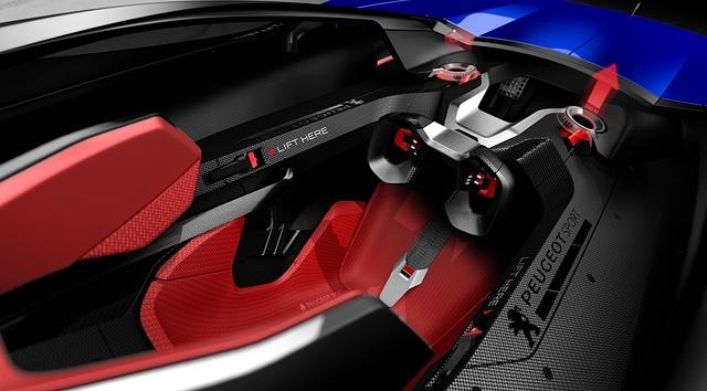 Die Fahrgastzelle des Peugeot L500 R Hybrid bietet nur Platz für eine Person