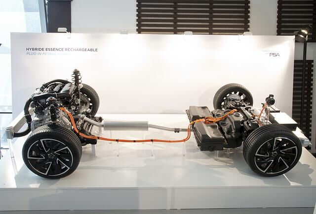 Je nach Akkupaket  – ist eine rein elektrische Reichweite von 60 Kilometern machbar