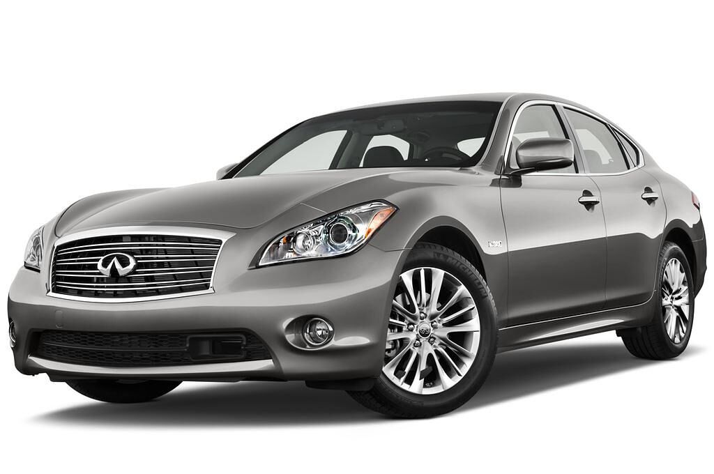 Infiniti M35H (Baujahr 2012) GT 4 Türen seitlich vorne mit Felge