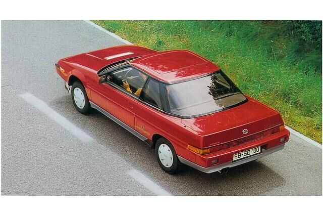 Der Subaru XT kombinierte Boxer und Turbo