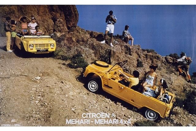 Citroen Méhari und Méhari 4x4 1978