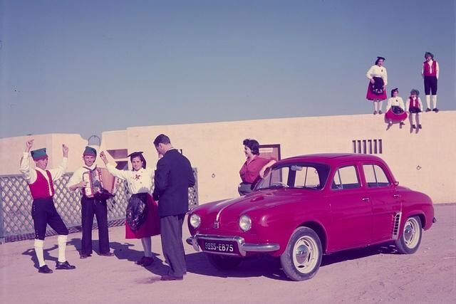 Renault Dauphine Rechtslenker-Exportversion
