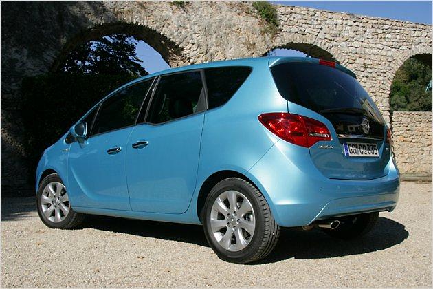 Der Meriva ist einer der Bestseller im Minivan-Segment