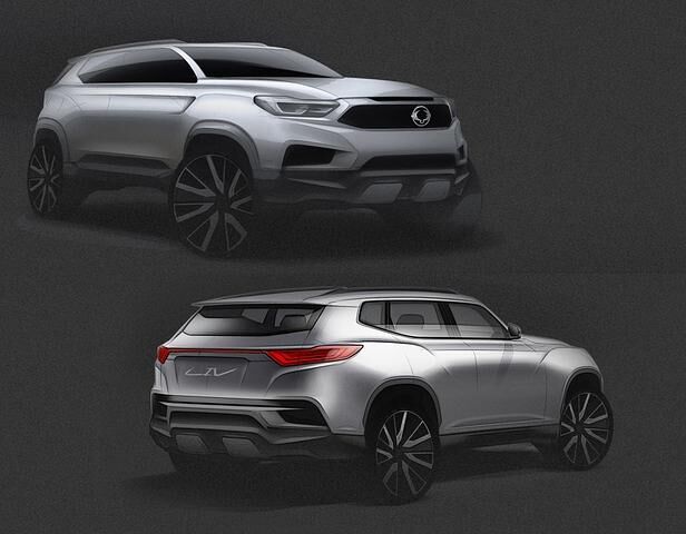 Die Serienversion des Rexton wird für 2017 erwartet