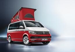 VW California-Sondermodelle - Schlafen in rot, blau oder grau