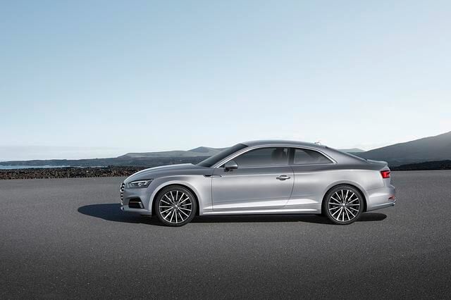 Mit nun gestrecktem Radstand und kurzen Überhängen wird die Sportlichkeit des neuen A5 Coupé noch deutlicher