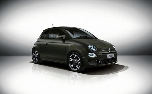 Fiat 500S - Kleiner Italiener in Tarnfarben