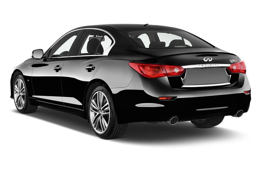 Infiniti Q50 (Baujahr 2015) Sport 4 Türen seitlich hinten