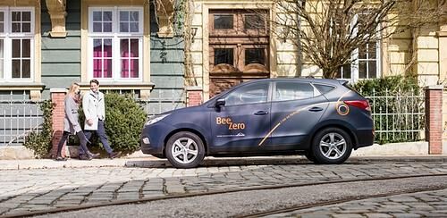 Carsharing mit Brennstoffzellenautos - Mit Wasserstoff durch München