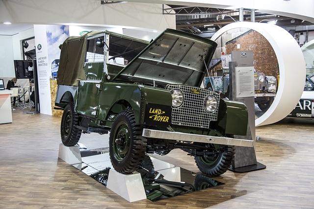 So sieht's aus, wenn's fertig ist: ein restaurierter Land Rover