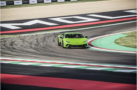 Lamborghini Huracan Performante - unterwegs in Imola