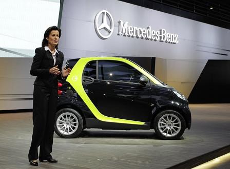 Smart auf dem Pariser Autosalon
